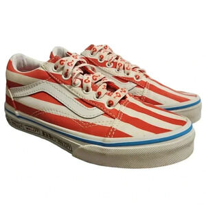 Vans X Where's Waldo International Stripes Old Skool Kids Sneakers Shoes 1.5